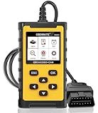 OBDMATE Car Scanner, Read&Clear Codes| Wireless Printing| Battery Voltage Test| Graphic Live Data, 2025 Upgraded Check Engine Code Reader OBDII Diagnostic Tool Unviersal for 99% Cars from 1996