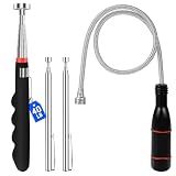 VSKIZ 4Pcs Telescoping Magnetic Pickup Tool 30in with 40lb Pull Force