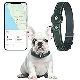 2-in-1 GPS Tracker for Dogs: Smart Collar with Real-Time Location, No Monthly Fee, Unlimited Range (iOS Only) GPS Tracker Dog Collar- Ideal for Small, Medium Large Dogs(Tracker Included)(Green)