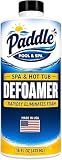 Paddle Hot Tub Defoamer – 16oz Concentrated Liquid – Spa Defoamer, Foam Eliminator & Anti-Foam for Hot Tubs, Spas & Pools – Foam Down Fast – Spa Chemicals Made in USA
