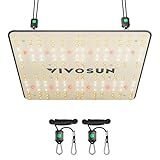 VIVOSUN VS1000 LED Grow Light with Full Spectrum Diodes & Sosen Driver Dimmable Lights Sunlike for Indoor Plants Seedling Veg and Bloom Lamps for 2x2/2x4 Tent