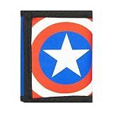 Marvel Spiderman Wallet for Boys With Avengers, Spider Man Kids Foldable Wallet