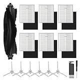 L60 Accessories Kit Replacement Compatible with Eufy L60 / L60 SES / L50 / L50 SES Robot Vacuum, Accessories Kit 6 Side Brushes, 6 Filters, 1 Roller Brush, 1 Screwdriver, 1 Cleaning tool, 15 pack