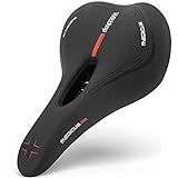 Wittkop Bike Seat, Waterproof Bicycle Saddle for Comfort, Mountain & Road Biking, Wide Bike Seats for Men & Women, BMX, MTB, Bike Seat Comfort, Waterproof Bike Saddle with Innovative 5-Zone-Concept
