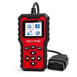 V316 OBD2 Scanner Code Reader, OBD II/EOBD Car Engine Fault Diagnostic Tool with Read/Erase Codes, I/M Readiness, Live Data, Freeze Frame, Clear LCD Display, 16-Pin Connector for 12V Vehicles