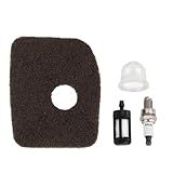 Hipa BG56C Air Filter Tune Up Kit for STHIL BG56 BG66 BG86 BG86CE BG86Z BG86CEZ SH56 SH56C SH86 SH86C BR200 Leaf Blower Parts with Fuel Filter Spark Plug Prime Bulb