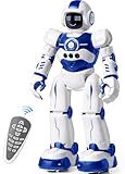 EduCuties Robot Toys for Kids,Programmable Remote Control Smart Walking Dancing Robot Toy with Gesture & Sensing for Age 4 5 6 7 8 9 10 Year Old Boys for Birthday Present