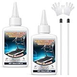 AstraVox 6.76 Fl Oz Treadmill Lubricant for Belt, 100% Silicone Lube with Applicator Tubes, Treadmill Oil for Walking Pad, Elliptical Trainers, Stair Climbers, Exercise Bikes, Home Use or Fitness