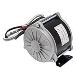 HIFMGHE 36V 500W Gear Reduction Electric Motor MY1018E-D, 1700RPM Electric Bicycle Brushed Motor Reductor, High Torque DC Motor for Electric Bicycles Dirt Bikes Scooters E-Bike