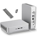 ASUS NUC 14 Pro+ Mini Computers, Intel Core Ultra 7 155H Mini Desktop PC, 16GB DDR5 RAM, 512GB PCIe SSD, Intel Arc GPU, Windows 11 Pro, Thunderbolt 4, WiFi 6E, HDR Display, Micro PC for AI & Design