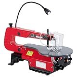 GarveeTech 16-Inch Variable Speed Scroll Saw With Extra-Large Adjustable Tilting Work Table and Led Work Light - Perfect for Woodworking