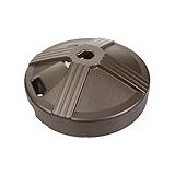 US Weight Durable Fillable Umbrella Base Designed to be Used with a Patio Table 3.5 pounds , Bronze