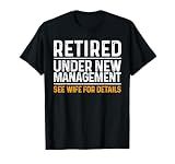 Funny Retirement Party Men's T-Shirt - Dad Humor, Classic Fit, Short Sleeve - Black
