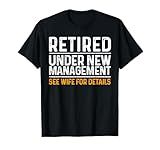 Funny Retirement Party Men's T-Shirt - Dad Humor, Classic Fit, Short Sleeve - Black