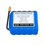 CBJJ 36V Electric Hoverboard Battery Pack Rechargeable for 36V (Fit 42V) Hoverboards - 2000mAh Li-ion High Performance Reliable Battery with 72Wh Power - 10S1P