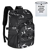 Upgraded Cooler Backpack 24 Cans – Lightweight Insulated Backpack Cooler, Leak-Proof & 18-Hour Ice Retention for Beach, Camping, Hiking (Men, Women, Family)