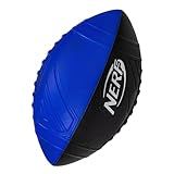 Nerf Pro Grip Football, Blue, Classic Foam Ball, Easy to Catch & Throw, Sports Toys, Christmas Gifts or Stocking Stuffers for Kids