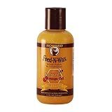 Howard Products Beeswax Wood Polish & Conditioner, Feed-N-Wax for Wood Furniture Polish, 4.7 oz, Orange
