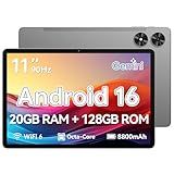 Frameflow Tablet 11 inch, Android 16 Tablet, Gray