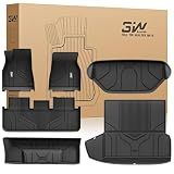 3W Floor Mats & Cargo Liner Fit for Tesla Model S 2021-2025