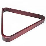 Pool Billiard Ball Rack Mahogany Billiard and Pool Ball Triangle by Felson Billiard Supplies