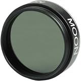 Celestron Moon Filter for Telescopes – Fits Most 1.25" Eyepieces | Reduces Lunar Glare, Improves Contrast, Reveals Surface Detail, Great for Bright Moon & Planet Viewing