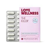 Love Wellness The Killer | Boric Acid Vaginal Suppositories | Balances pH & Supports Odor Control, a Healthy Vaginal Balance and Environment | Fast-Acting & Fragrance-Free | Gentle & Effective | 14 Ct