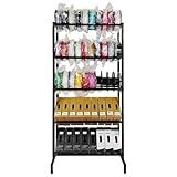 Deemasiii 3D Rack, Heavy Duty Storage Shelves for 3d Printing, 5 Tier Large Capacity Storage for 3D Printing Business filament storage (5 Tier)