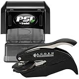 New Hampshire Notary Supply Kit - Complete Set with 1-5/8 Round Notary Stamp and Hybrid Seal, Essential for New Hampshire Notary Public, Notary Stamp New Hampshire Kit, NH Notary Supplies