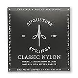 Augustine Strings Classic Black - Low Tension Classical Guitar Strings - The Original Nylon String - 1 Set