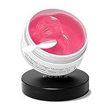 COSRX Pink Peptides Collagen Hydrogel Eye Patch for Puffy Eyes, Cooling & Firming Under Eye Patches with 4-Peptide & Caffeine (60), Depuffing Gel Eye Mask, Korean Skin Care