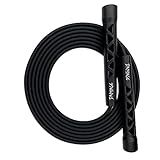 Damage Fight Gear Boxer Classic Speed Rope, Lightweight PVC Skipping,Jumping Rope, Non-Slip Ventilated ABS Plastic Handles and Matte Coated Tangle-Free Jump Rope for Boxing, MMA, Martial Arts