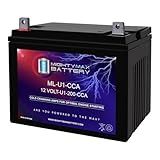ML-U1-CCA -12 Volt, 200 CCA, Nut and Bolt (NB) Terminal, Rechargeable SLA AGM Battery
