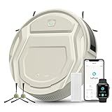 Lefant Robot Vacuum, Slim Quiet, 3 Adjustable Strong Suction Levels, Robot Vacuum Cleaner Ideal for Pet Hair Hard Floor and Daily Cleaning, WiFi/App/Alexa/iWatch Control, M210 Pro