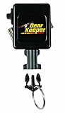 Gear Keeper Retractable Keychain with Stainless Steel Rotating Belt Clip - Split Ring Tactical Keychain for Keys & Badges - Holds Up to 28 Equipment Keys - High Force, 42-Inch Extension - USA Made