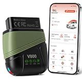 VQQEFF OBD2 Scanner Bluetooth Car Diagnostic Tool with 2026 AI Assistant