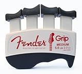 Fender GRIP Hand and Finger Exerciser (Medium - 5lbs / 2.3kg) – Best Ergonomic Finger Strengthener to improve play on all stringed instruments (Guitar, Bass, Violin, etc.)
