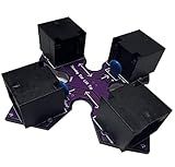 Throwing Star LAN Tap Network Packet Capture Mod 100% Original Replica Monitoring Ethernet Communication Haker Tool Purple