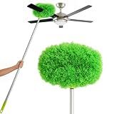 Eyliden 68" Adjustable Ceiling Fan Duster - 360° Dual-Sided Microfiber