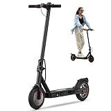 iScooter Electric Scooter, 12 Miles Long Range, 18 Mph Top Speed, Commuting Electric Scooter with Cuise Control, Double Braking Systems Escooter for Adults and Teens - i8