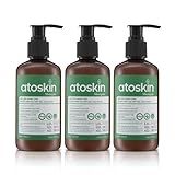 Atoskin Shampoo (3 Pack) – for Seborrheic Dermatitis - Helps Reduce Oil & Improve Scalp Comfort (20.4 oz)