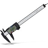Digital Caliper, Adoric 0-6" Calipers Measuring Tool - Electronic Caliper with Large LCD Screen, Auto-Off Feature, Inch and Millimeter Conversion