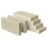 Protalwell Woodstove Firebricks, Upgrade Fire Bricks Replacement for US Stove FBP6, Size 9" x 4-1/2" x 1-1/4", 6-Pack