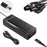 SGS Certified 54.6V 2A Fast Electric Bike Charger with 7 Plugs for 48V Lithium Battery, Compatible with Ebike Lectric XP 2.0/3.0, Ecotric City/Beach, Evercross H5/H7