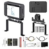 Yahboom K230 AI Development Board 1.6GHz High-performance chip/2.4-inch Display/Open Source Robot Maker Python, Supports AI Visual Recognition CanMV Sensor (with Adjustable Bracket)