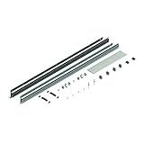 Lippert in-Wall Replacement Dual Rack Repair Kit for RV Slide-Out Systems with Hook Racks, V-Rollers, Retainers, Rivets, Rack Shoes, Wear Pads, Plugs, Sealing Foam, Fixed Side, Black - 366209