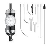 HDLNKAK Coaxial Centering Indicator Set 0-0.15''/0.0005''Standard Body, Co-Ax Precision Milling Machine Test Dial, Ideal Center Finder Tool