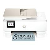 HP Envy Photo 7975 Wireless Color Inkjet Photo Printer, Print, scan, Copy, Easy Setup, Mobile Printing, Best-for-Home, 3 Month Instant Ink Trial Included, AI-Enabled (B63K3A)