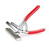 Arrtx Alloy Art tool Extra Wide Canvas Pliers Stretching Puller with Padded Spring Return Handle for Stretcher Bars Artist Framing Tool