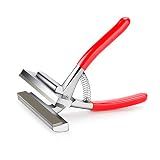 Arrtx Alloy Art tool Extra Wide Canvas Pliers Stretching Puller with Padded Spring Return Handle for Stretcher Bars Artist Framing Tool